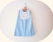 Vintage Laced Yoke Dress