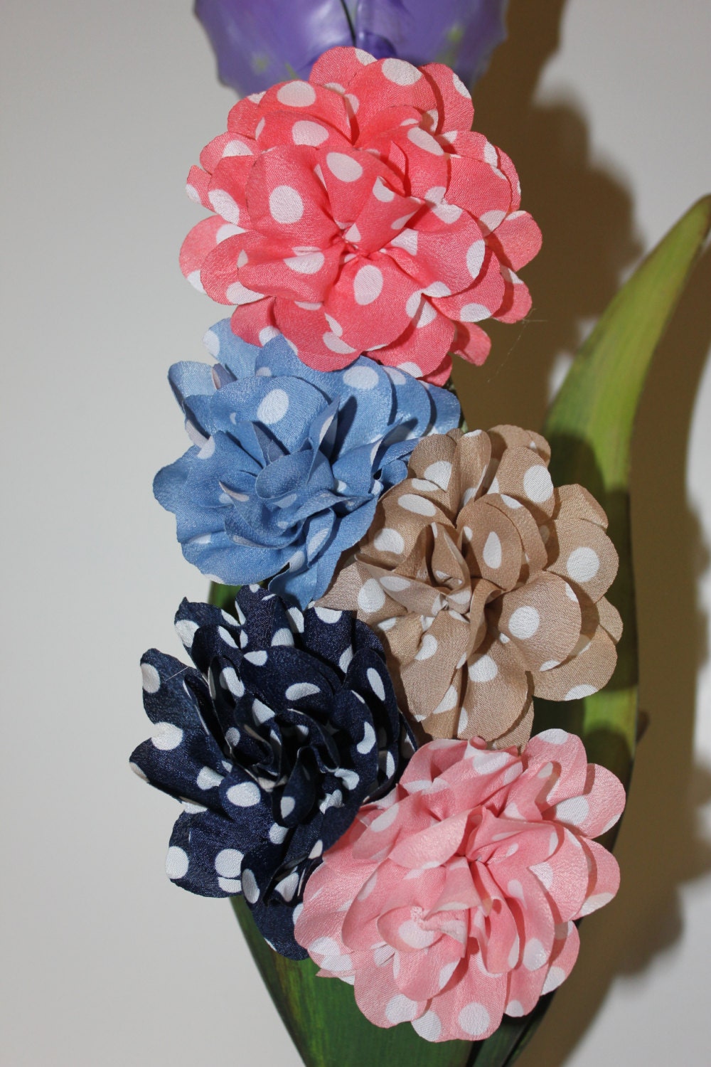 ONE Polka Dot Flower