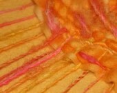 Golden Glow - Fiber Textile Art