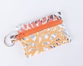 Business Card Holder, Small Zipper Pouch, Flash Drive Holder Mums