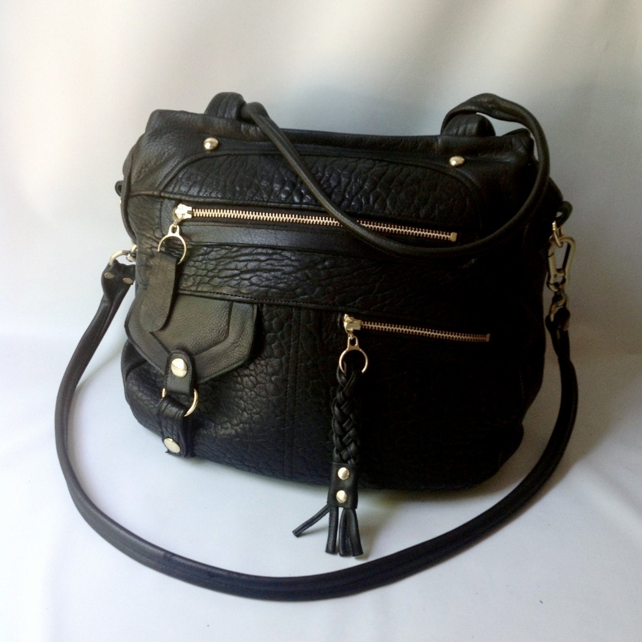 6 pocket Okinawa bag in black
