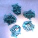 Aqua Glass Fish Beads 20mm 5pc DIY Jewelry Supplies Necklaces Earrings Fishing Bracelets Anklets Nature