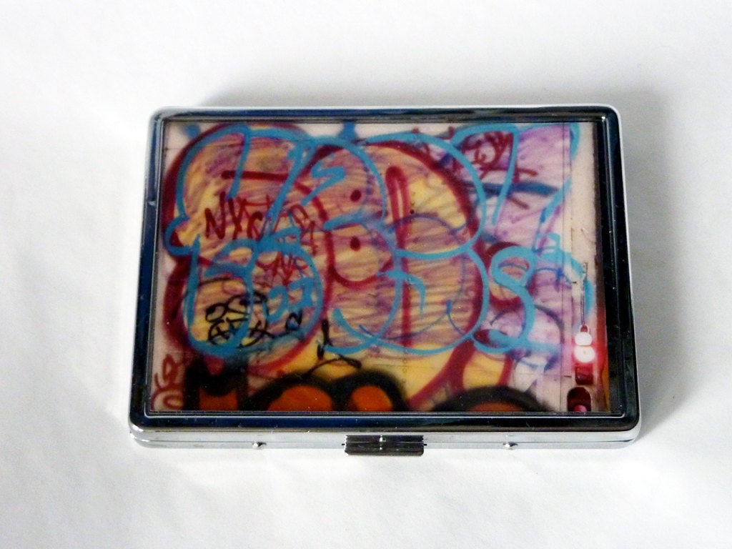 Graffiti Cigarette Case, NYC Cigarette Case, NYC Cigarette Case