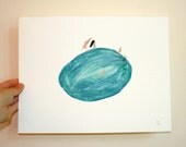 Pond Swim - Original Illustration