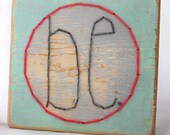 Be Simply Be YOUR COLORS mini stitched wood wall art
