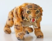 Vintage Tiger Toy - Bengali Tiger by Marx