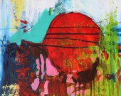 don't hyde - original abstract painting