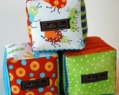 Bright Bugs Cloth Play Blocks (Set of 3)