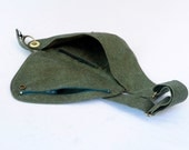 Bright Mossy Green Belt Bag : Hip Bag, Fanny Pack