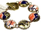 Vintage Tin Recycled Jewelry Bracelet