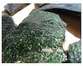Vintage - GREEN Goldstone - Man-Made Sparkles