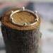 Six dotted sterling silver meditation ring - layer with simplicity ring, skinny band, stacking, yoga ring