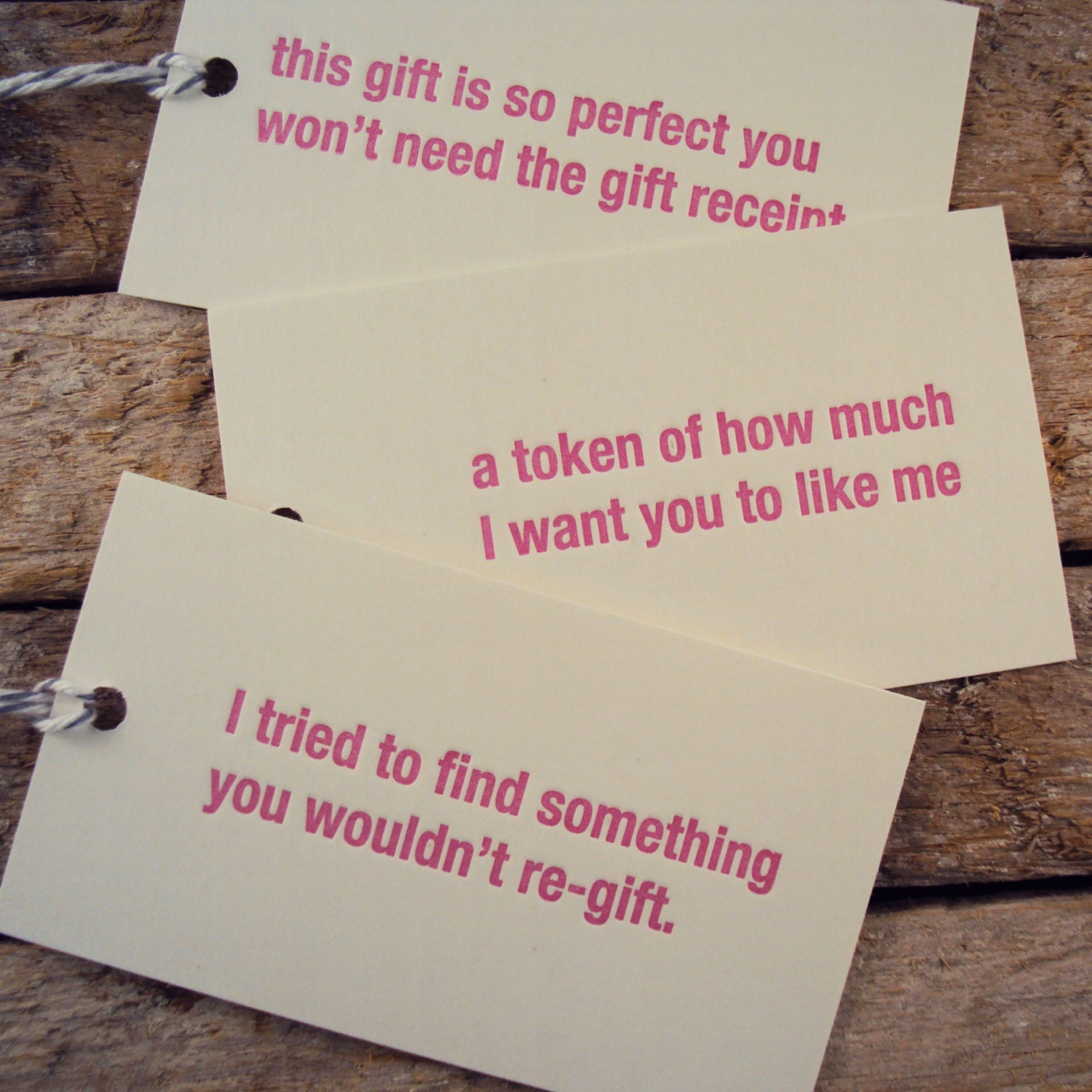 Snarky Gift Tags - Set of...