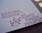 Letterpress Greeting Card...