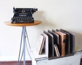 Vintage Mad Men Metal Desk Top File or Organizer