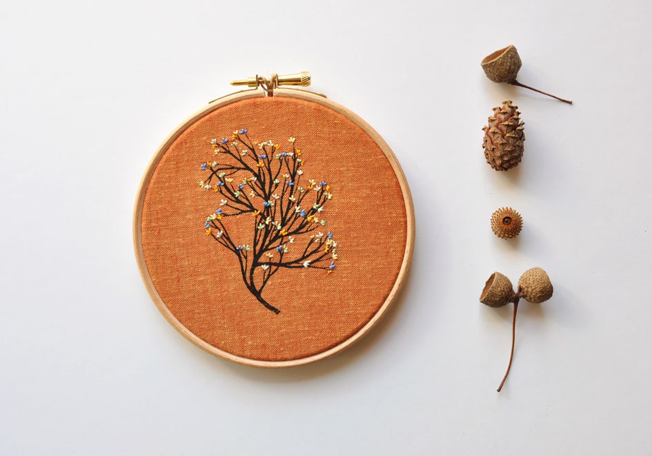 Swinging Tree II - original mixed media artwork