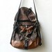 MID 1904 PORTER PACK  -  choice of leather - waxed canvas - three way bag -  iPad pocket and zip pocket