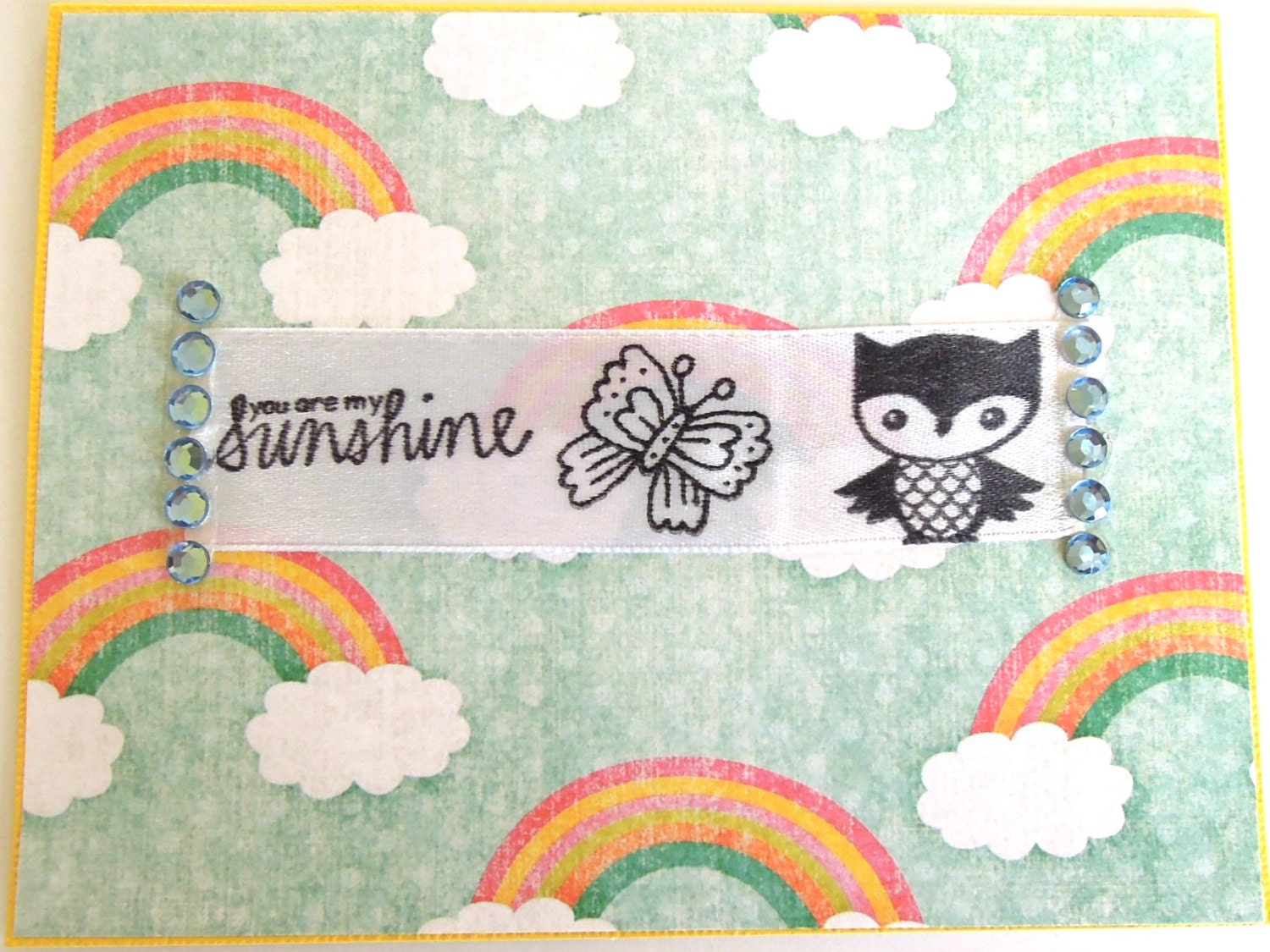You Are My Sunshine - All Occasion Handmade Greeting Card