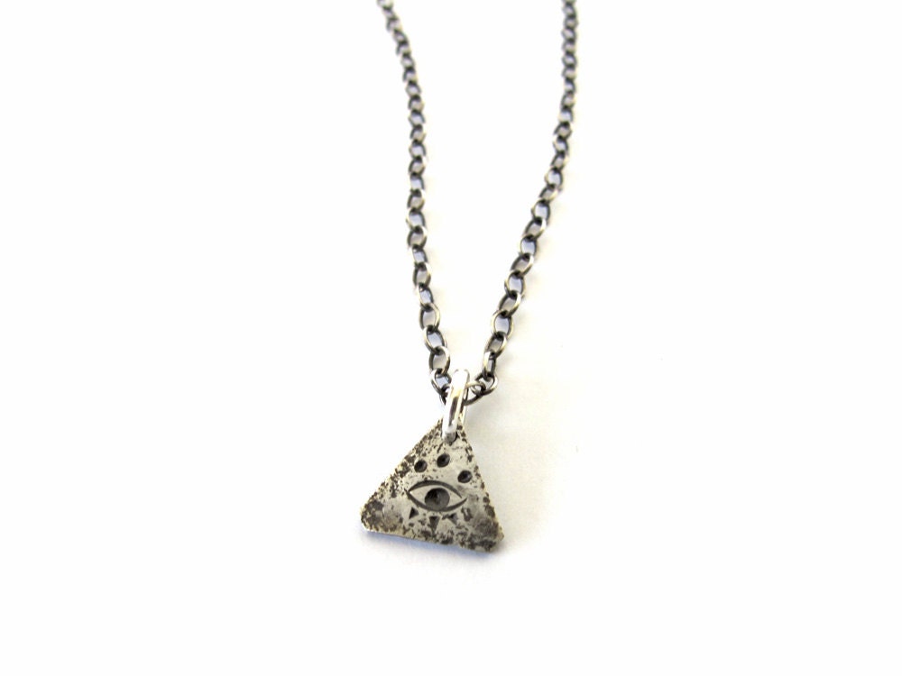 Third eye // sterling silver