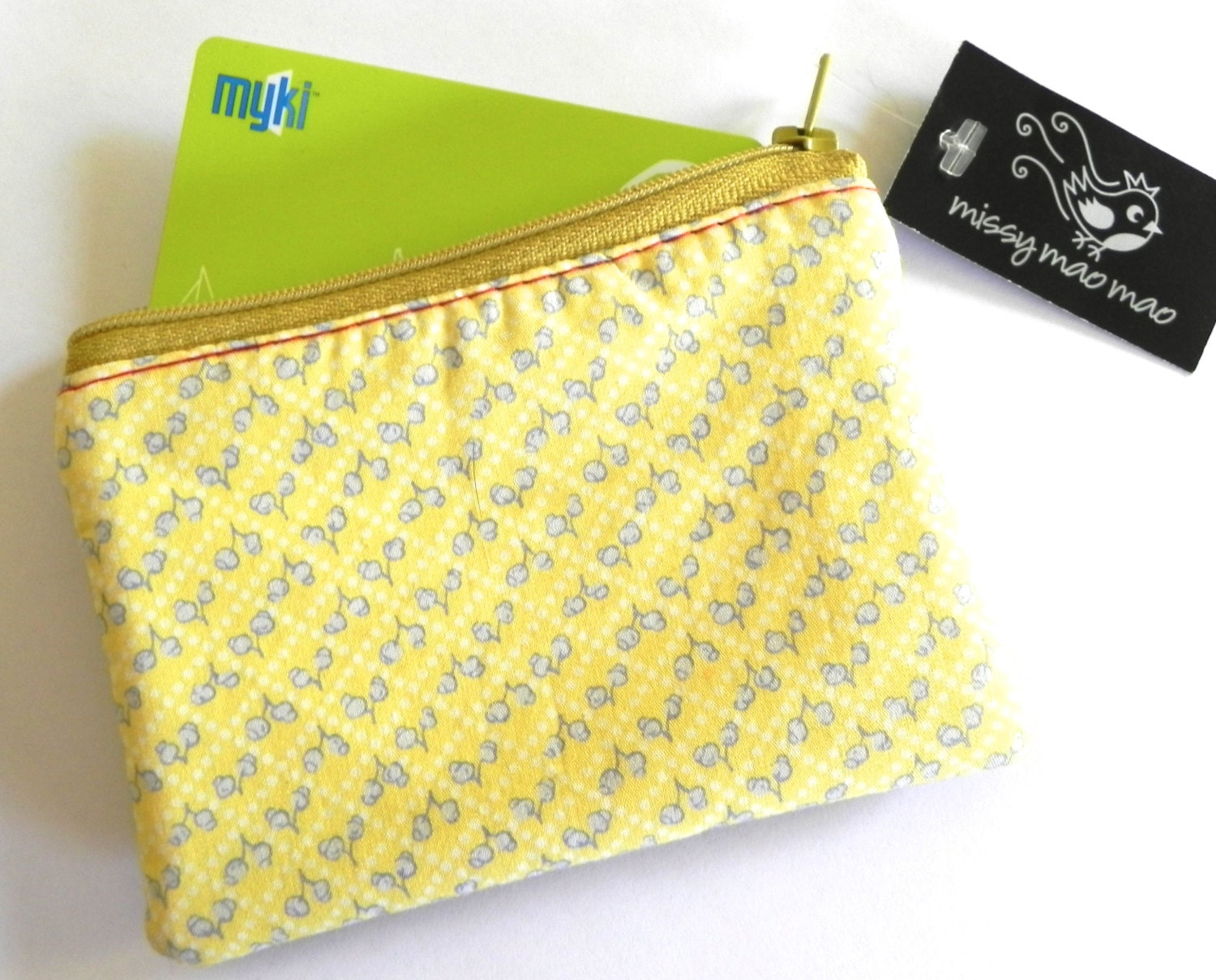Little gum nut zipper coin purse