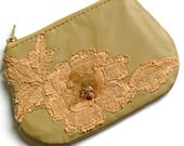 Sale Applique Leather purse