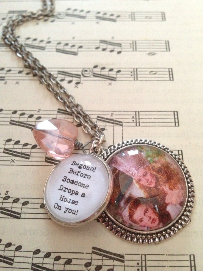 Wizard of Oz inspired necklace