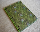 Peacock feathers (a notebook)