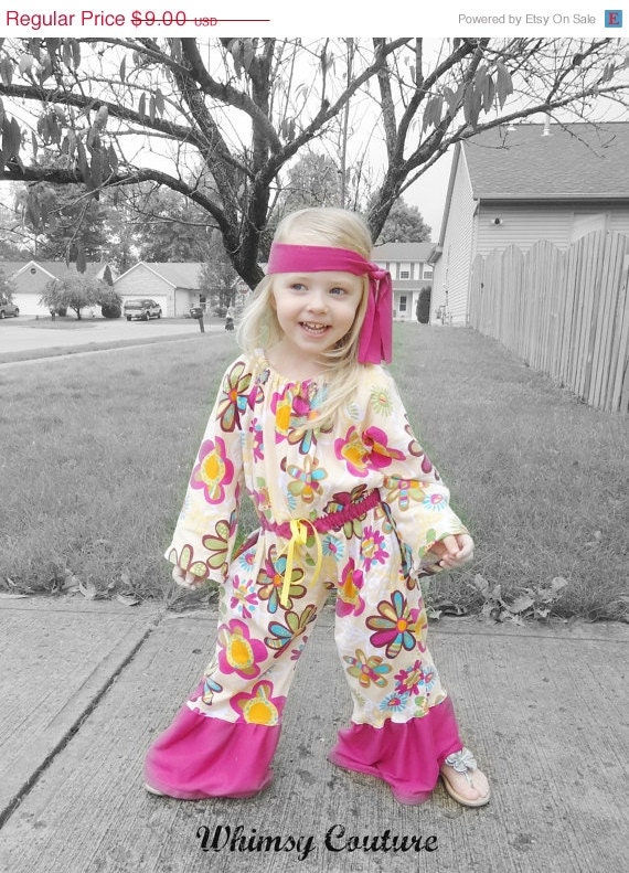 On Sale 2.50 Off Whimsy Couture Sewing Pattern Tutorial PDF -- Peasant Romper -- newborn through 8 girls w. ruffles and more options Instan