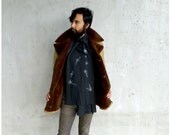 Capricorn Rising - lightweight jersey scarf - unisex scarf - capricorn zodiac sign on heather black jersey - birthday gift - men or women