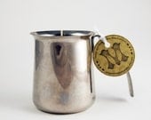 Cedar Campfire Soy Wax Candle in a Reused Stainless Steel Cup