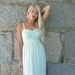 Marchesa: Ivory Empire Waist Full Skirt Bohemian Boho Hippie Wedding Dress