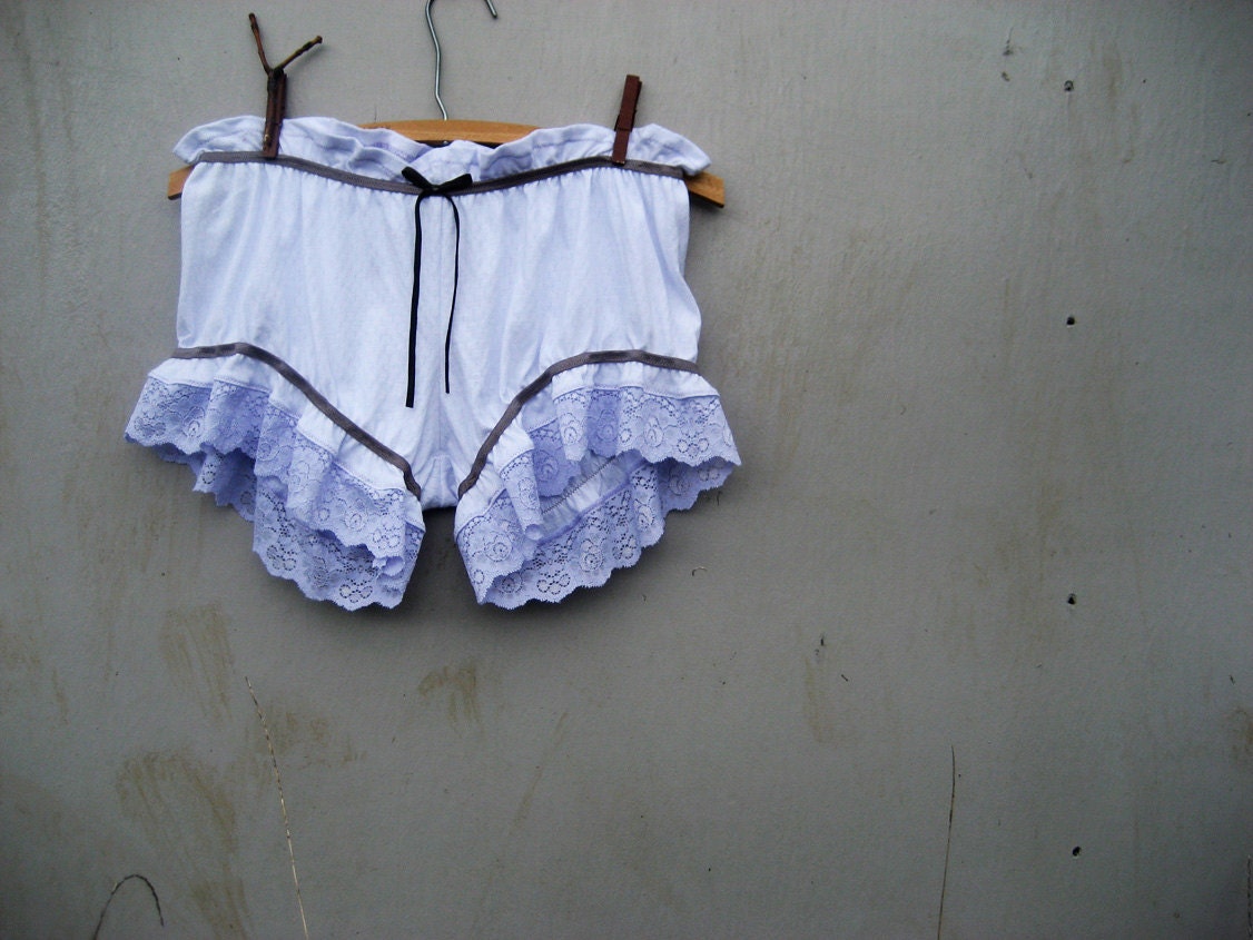 Lilac Amethyst Pastel Purple Bicycle Bloomers French Bloomers sizes Small Medium Large Ready to Ship