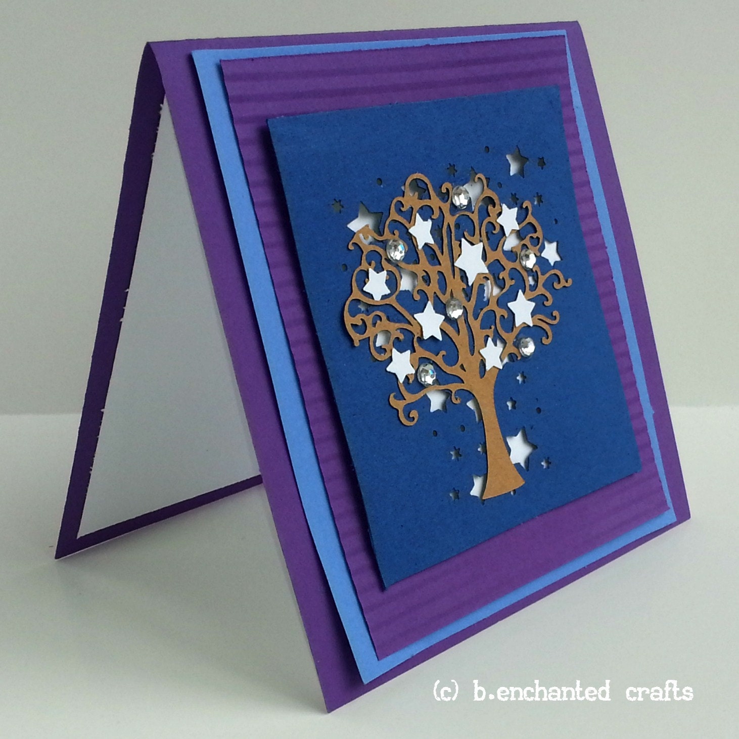 Tree of Stars- An Enchanting Blank Greeting Card