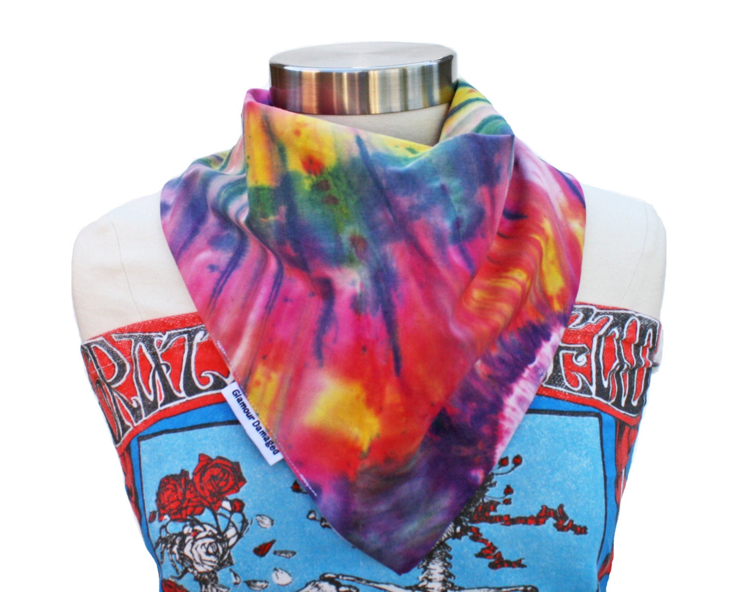 Triangle Scarf - Tie Dye
