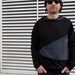 Sweatshirt for men/ gray and black / size from s to xl