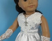 18 Inch Doll Clothes, American Girl Confirmation  First Communion Complete Outfit
