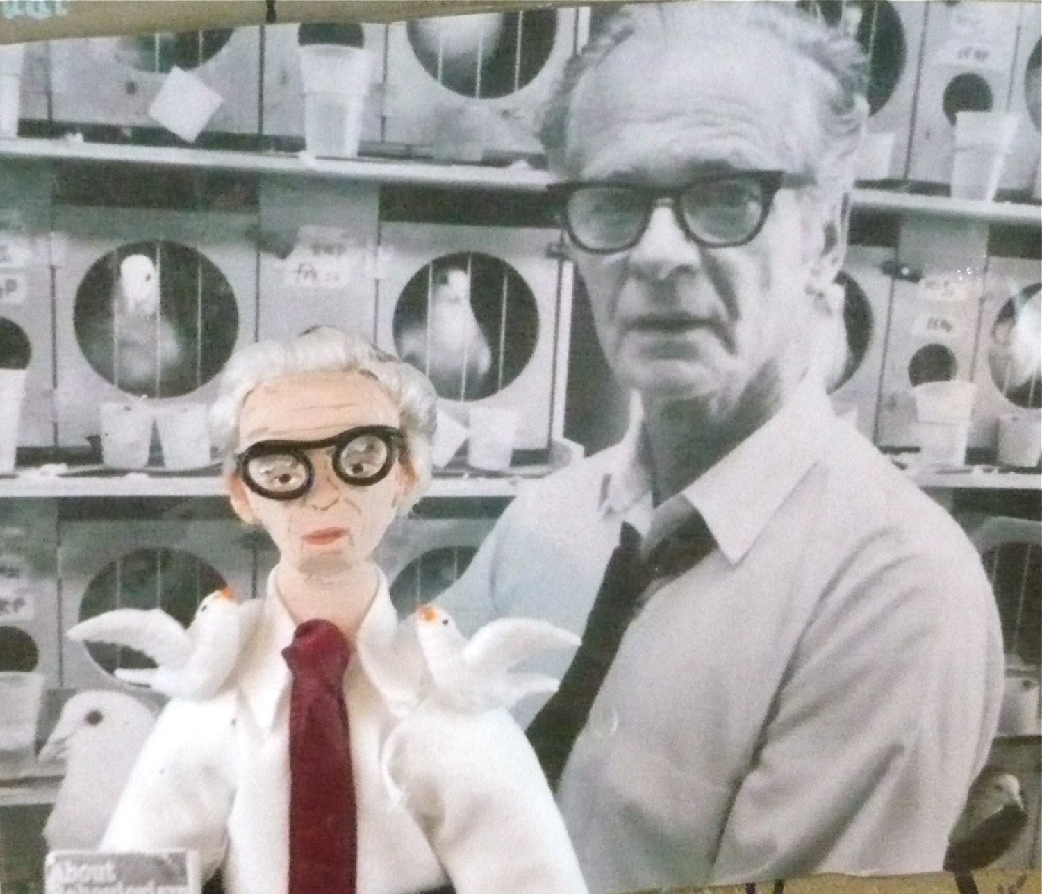 B. F. Skinner Doll Miniature Behavioral Science Art Collectible