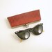 Vintage Sunglasses Cats Eye with Case