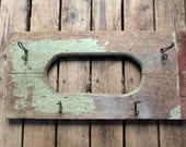 Vintage Reclaimed Wood Coat Rack / Barn Board