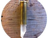 Bullet crystal necklace- quartz crystal