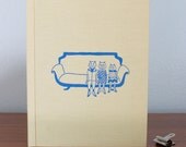Medium Handbound Blank Sketchbook Vintage Cover
