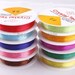 Free shipping 3Pcs of Approx 15m Crystal Stretch Elastic Cord 10Colors Dia 0.6/0.8mm For Craft