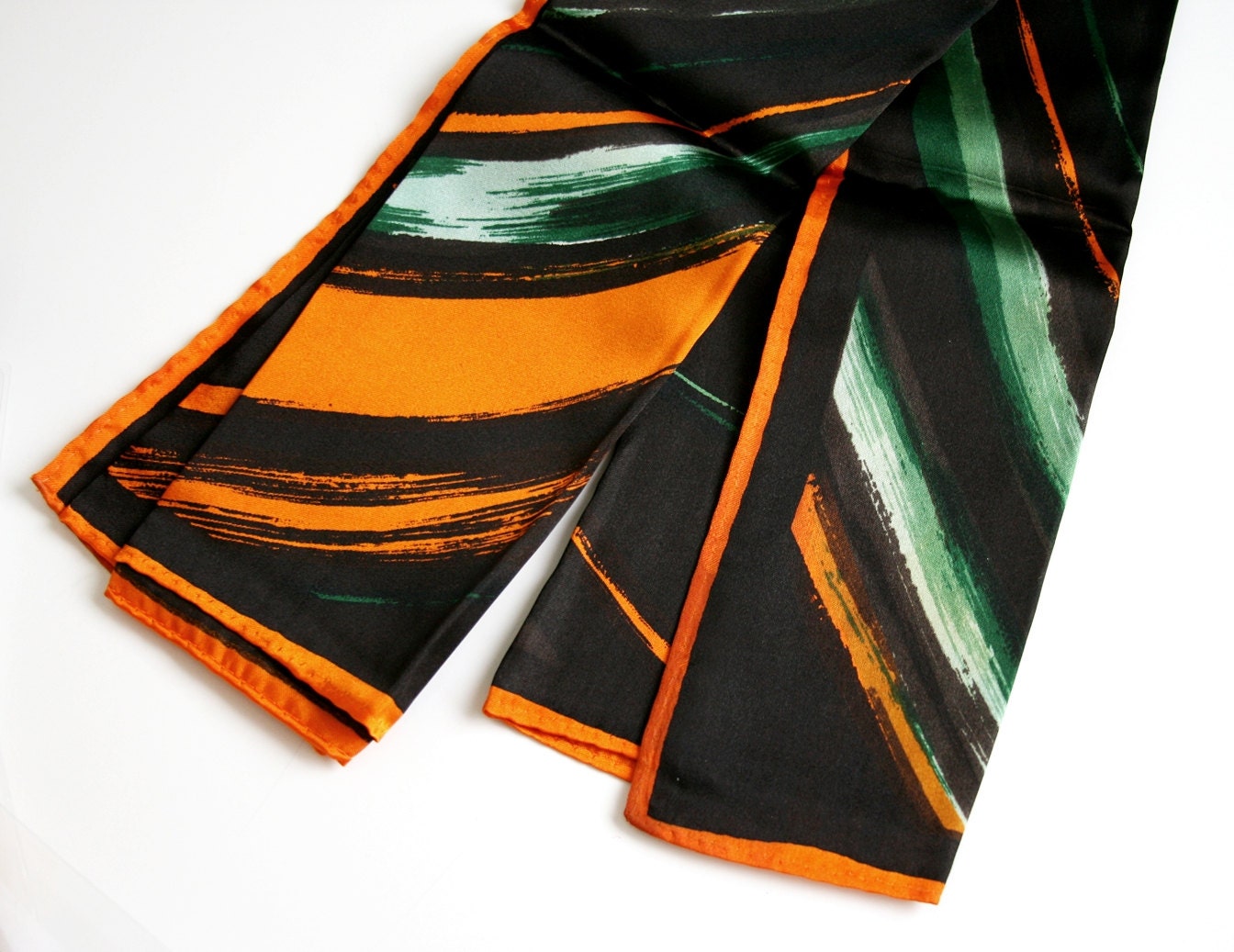 Vintage Scarf  -  High Fashion - Retro Accessories - 1960s  Apparel