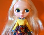 here comes the sun vintage dress for blythe