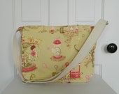 At the Zoo- Courier Bag with Adjustable Strap