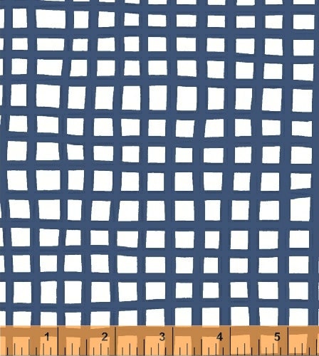 Glimma---Olavi in Blueberry---1 yard--Lotta Jansdotter for Windham Fabrics