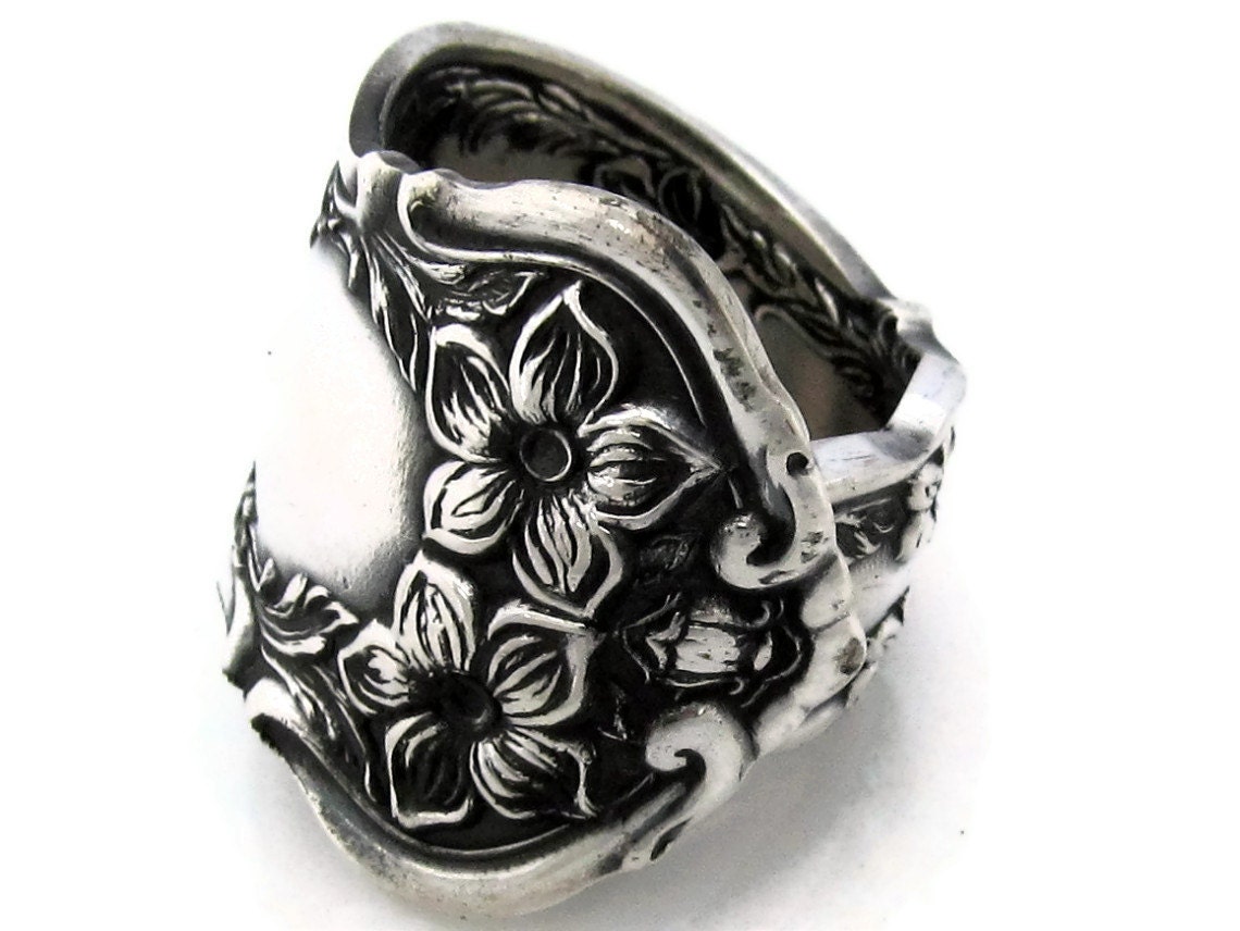 Spoon Ring Size 7 Chester 1900 Rare