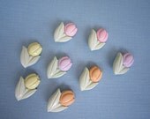 Tulip Flower Buttons - Dress It Up - Original Package
