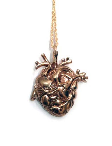 Anatomical Heart Locket