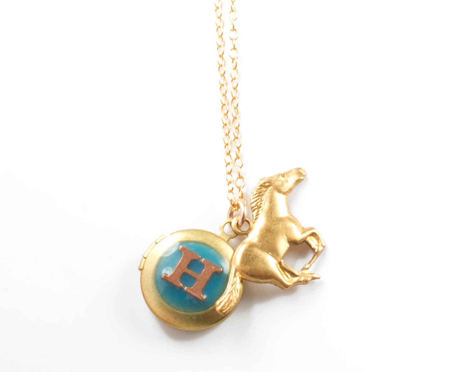 H is for Horse Locket